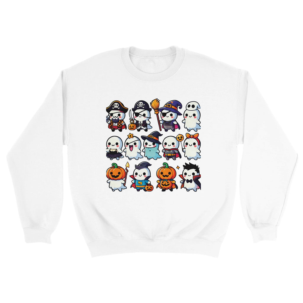 Ghost Halloween Costumes Classic Unisex Crewneck Sweatshirt - DazeRoom