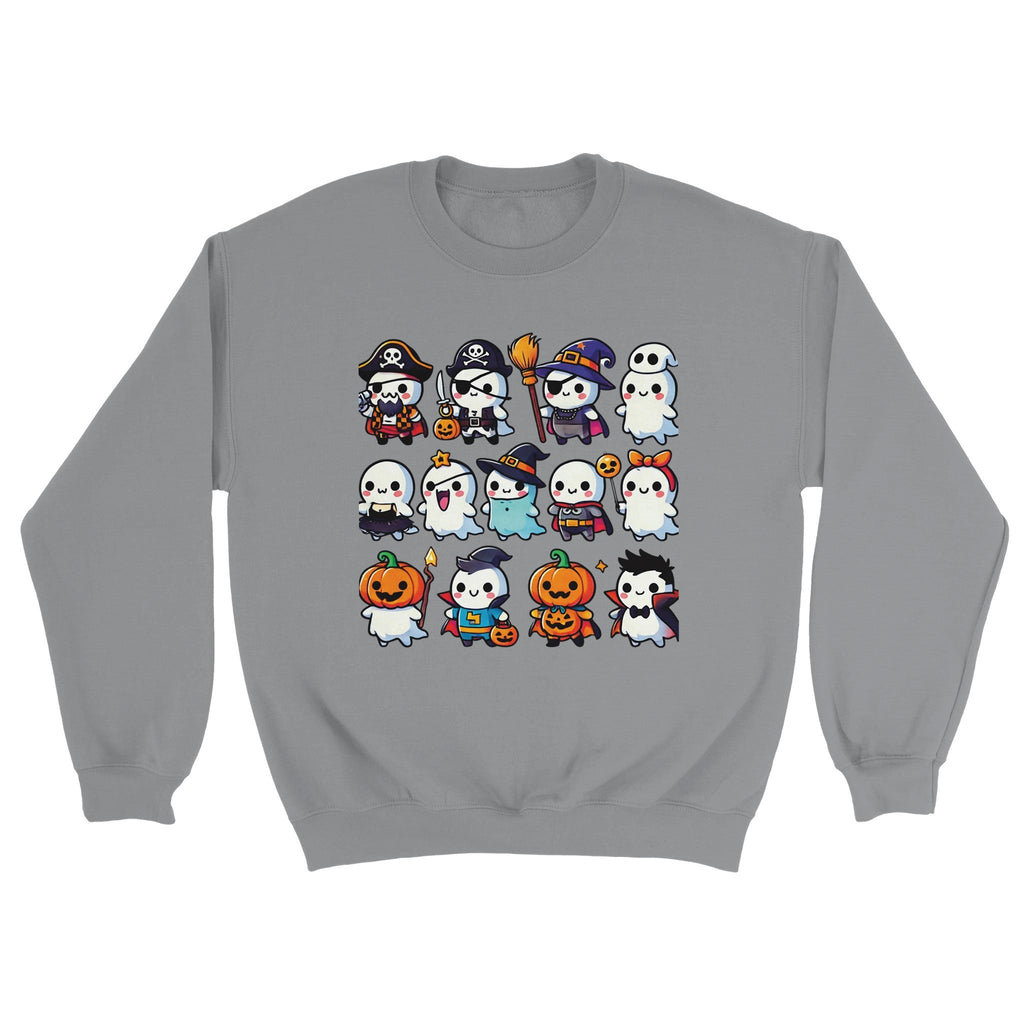 Ghost Halloween Costumes Classic Unisex Crewneck Sweatshirt - DazeRoom