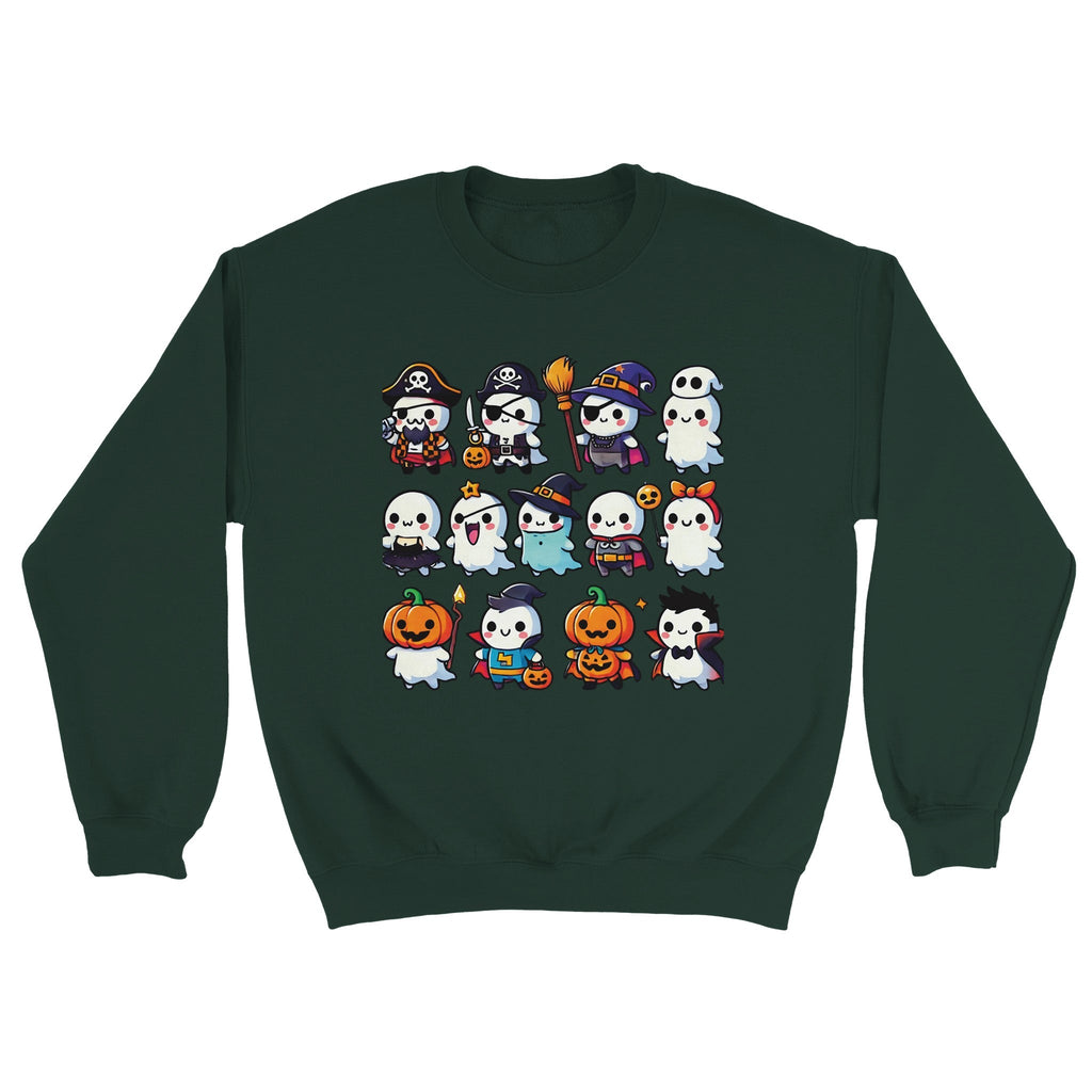 Ghost Halloween Costumes Classic Unisex Crewneck Sweatshirt - DazeRoom