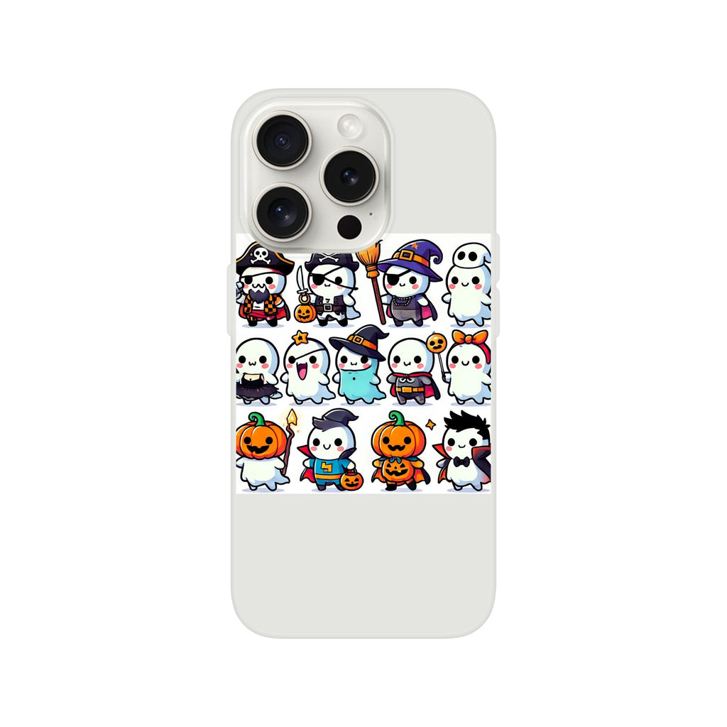 Ghost Halloween Costumes Flexi case - DazeRoom