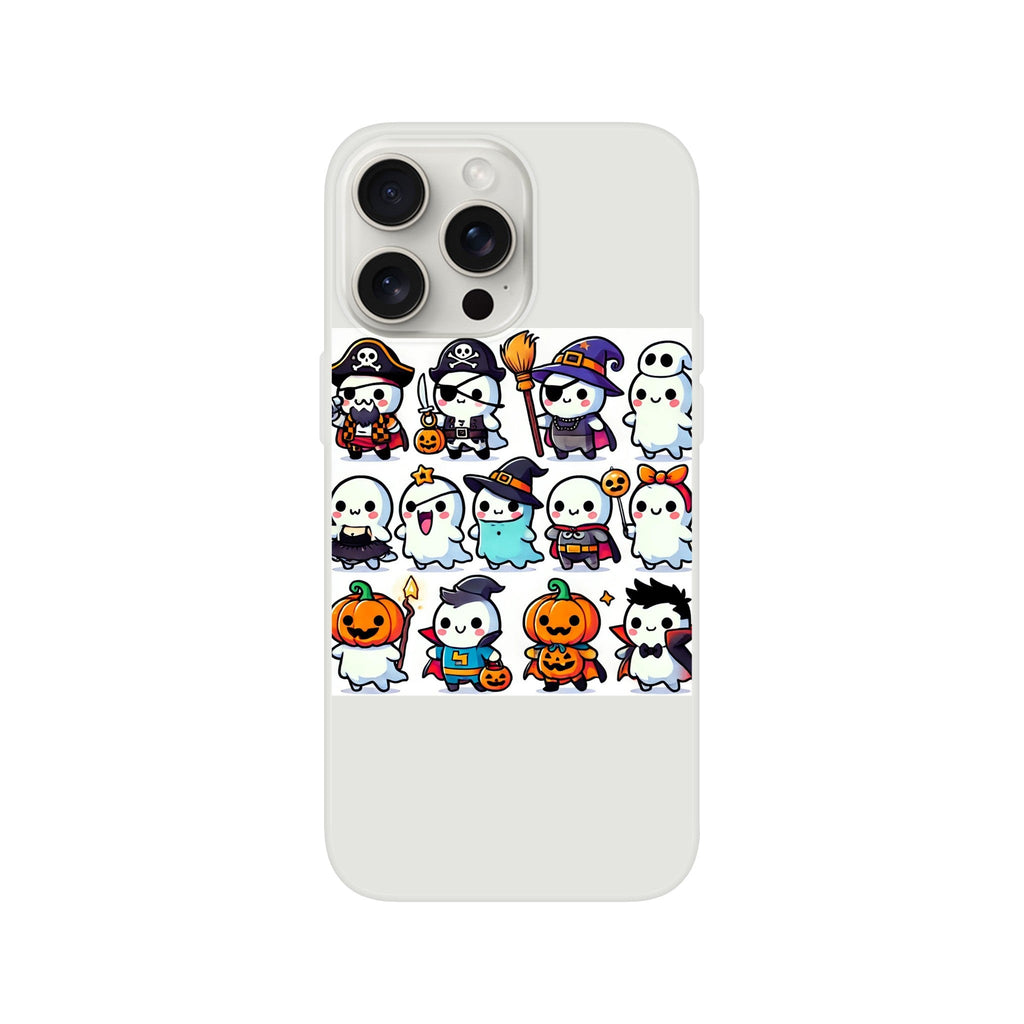 Ghost Halloween Costumes Flexi case - DazeRoom