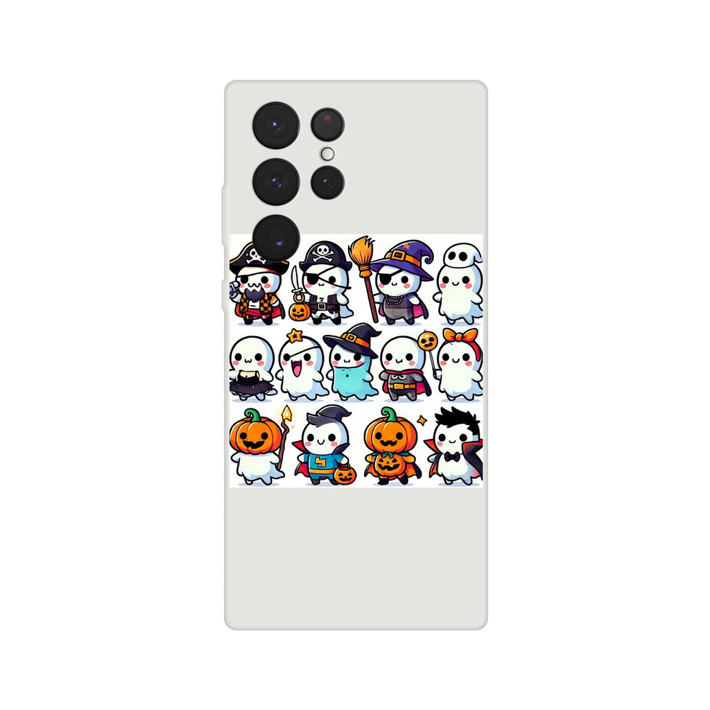 Ghost Halloween Costumes Flexi case - DazeRoom