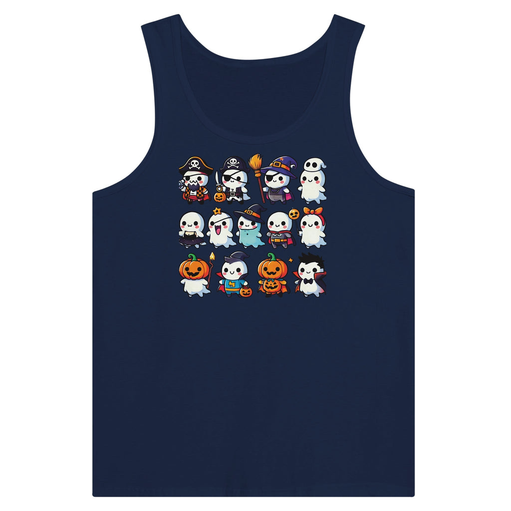 Ghost Halloween Costumes Premium Unisex Tank Top - DazeRoom