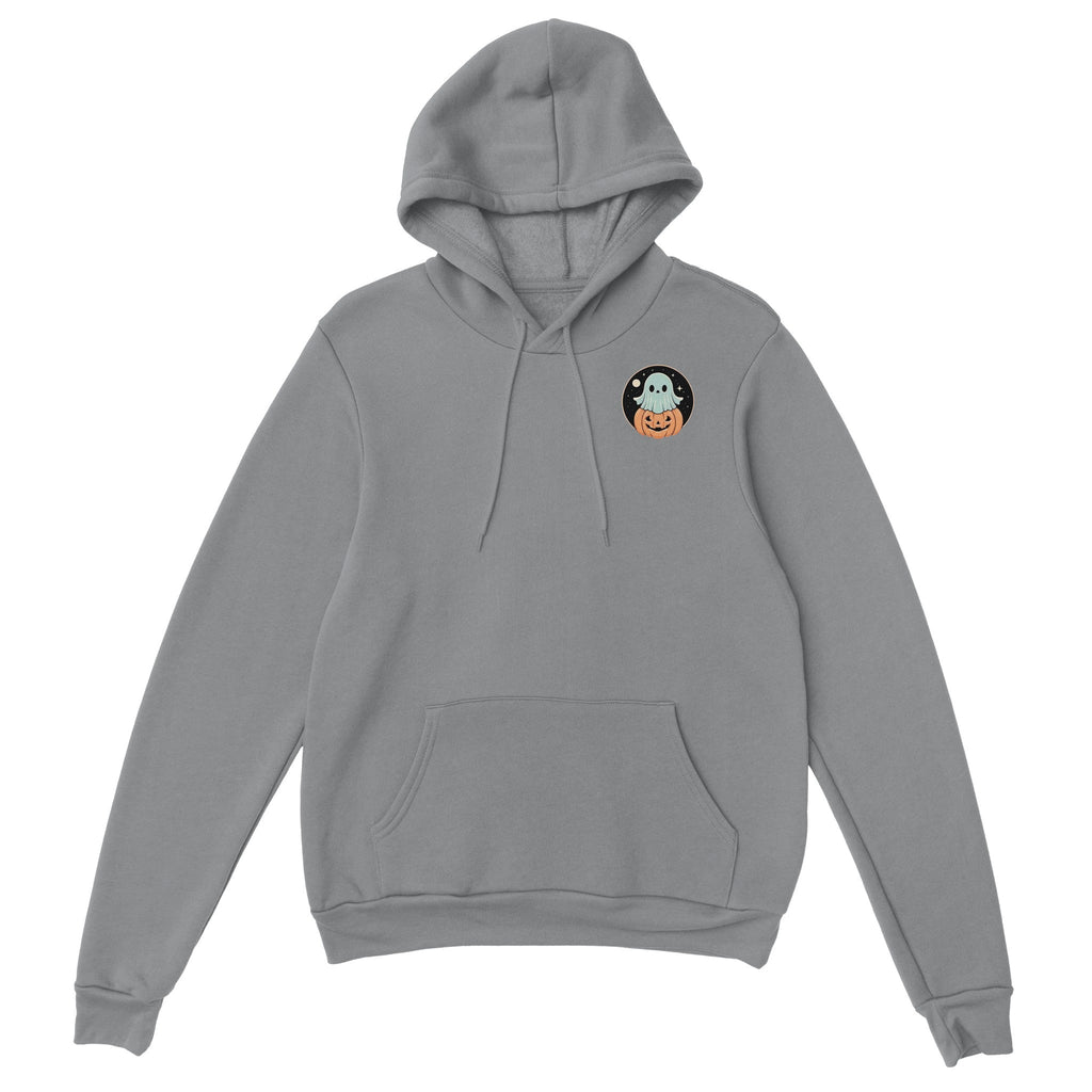 Ghost Pumpkin Retro Vice Edition Classic Unisex Pullover Hoodie | Gildan® 18500 - DazeRoom