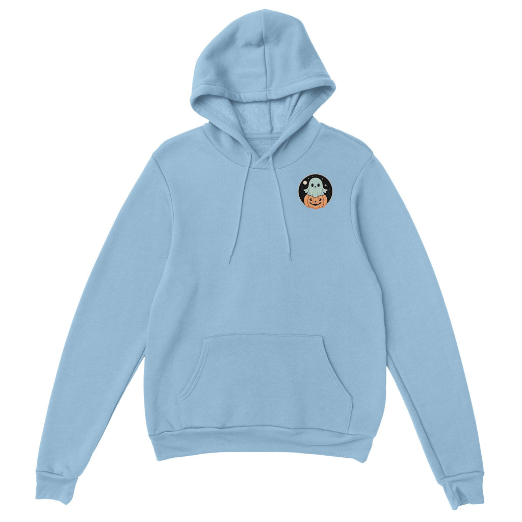 Ghost Pumpkin Retro Vice Edition Classic Unisex Pullover Hoodie | Gildan® 18500 - DazeRoom