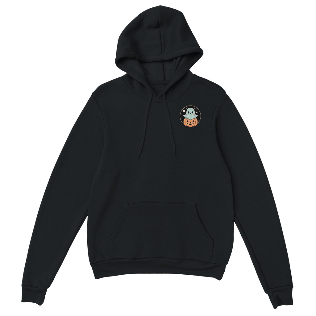 Ghost Pumpkin Retro Vice Edition Classic Unisex Pullover Hoodie | Gildan® 18500 - DazeRoom