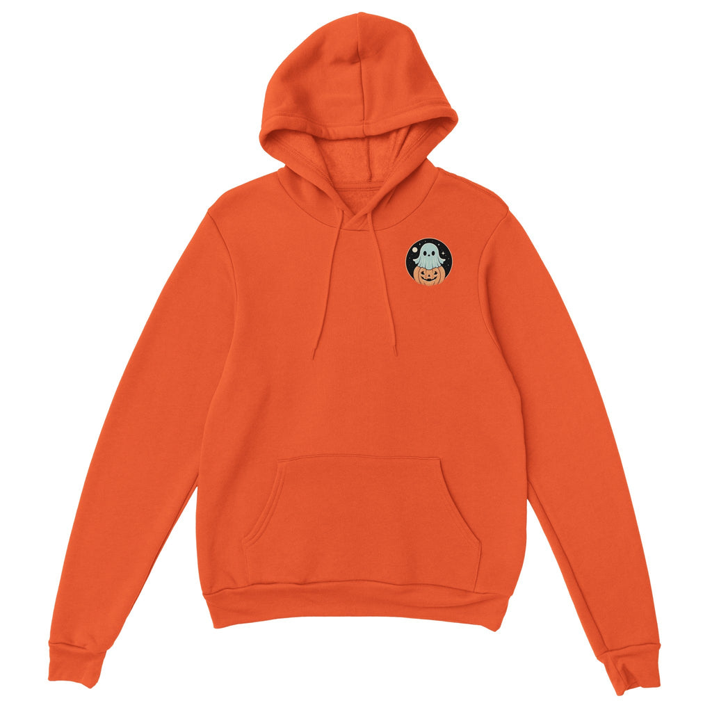 Ghost Pumpkin Retro Vice Edition Classic Unisex Pullover Hoodie | Gildan® 18500 - DazeRoom