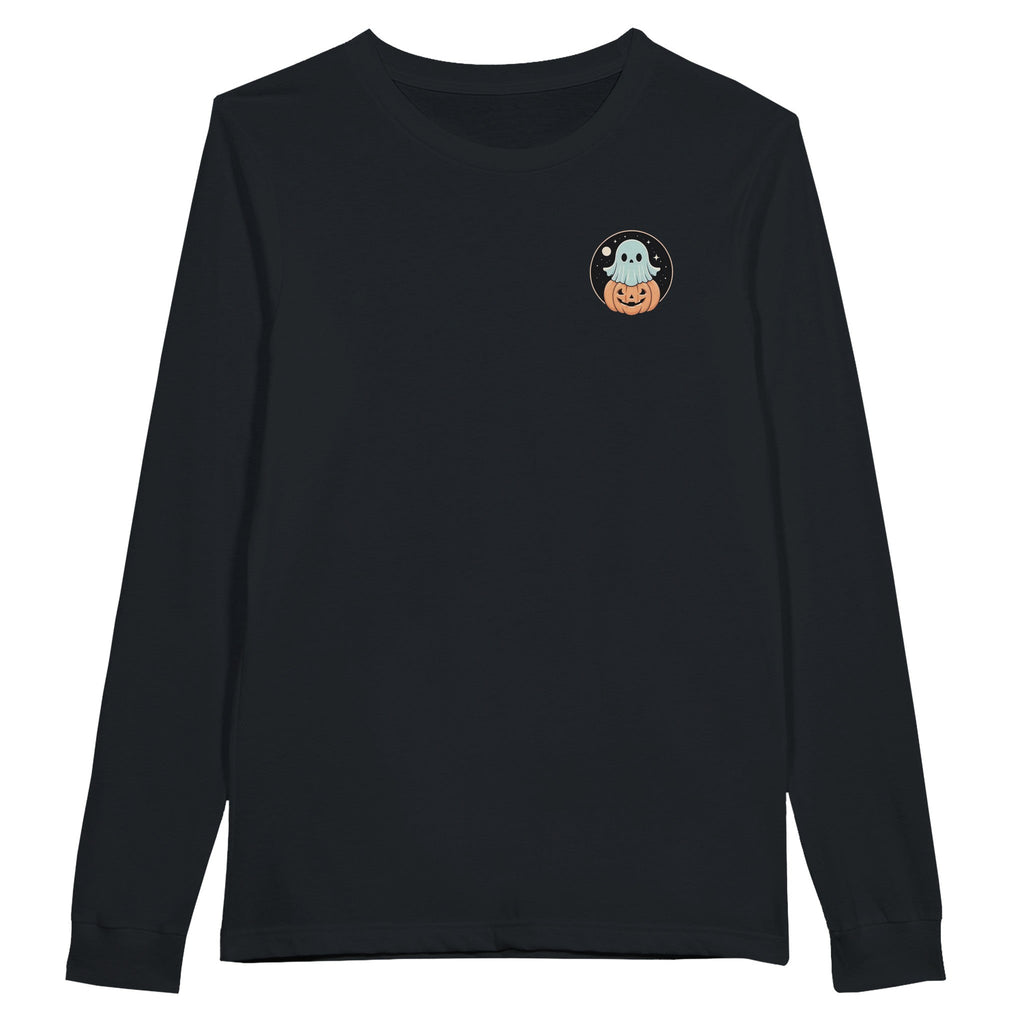 Ghost Pumpkin Retro Vice Edition Premium Unisex Long sleeve T-shirt - DazeRoom