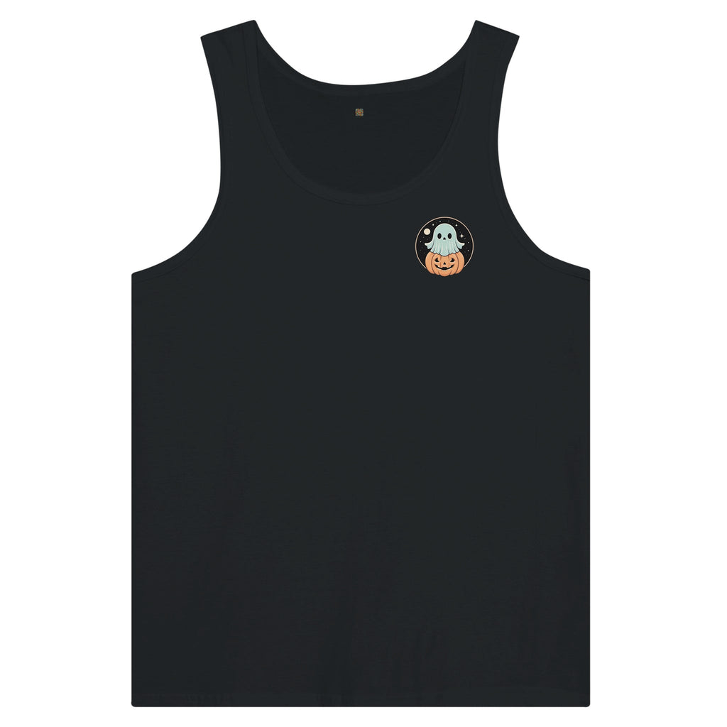 Ghost Pumpkin Retro Vice Edition Premium Unisex Tank Top - DazeRoom