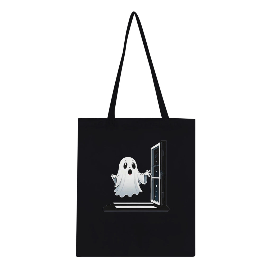 Ghost Window Haunt Classic Tote Bag - DazeRoom