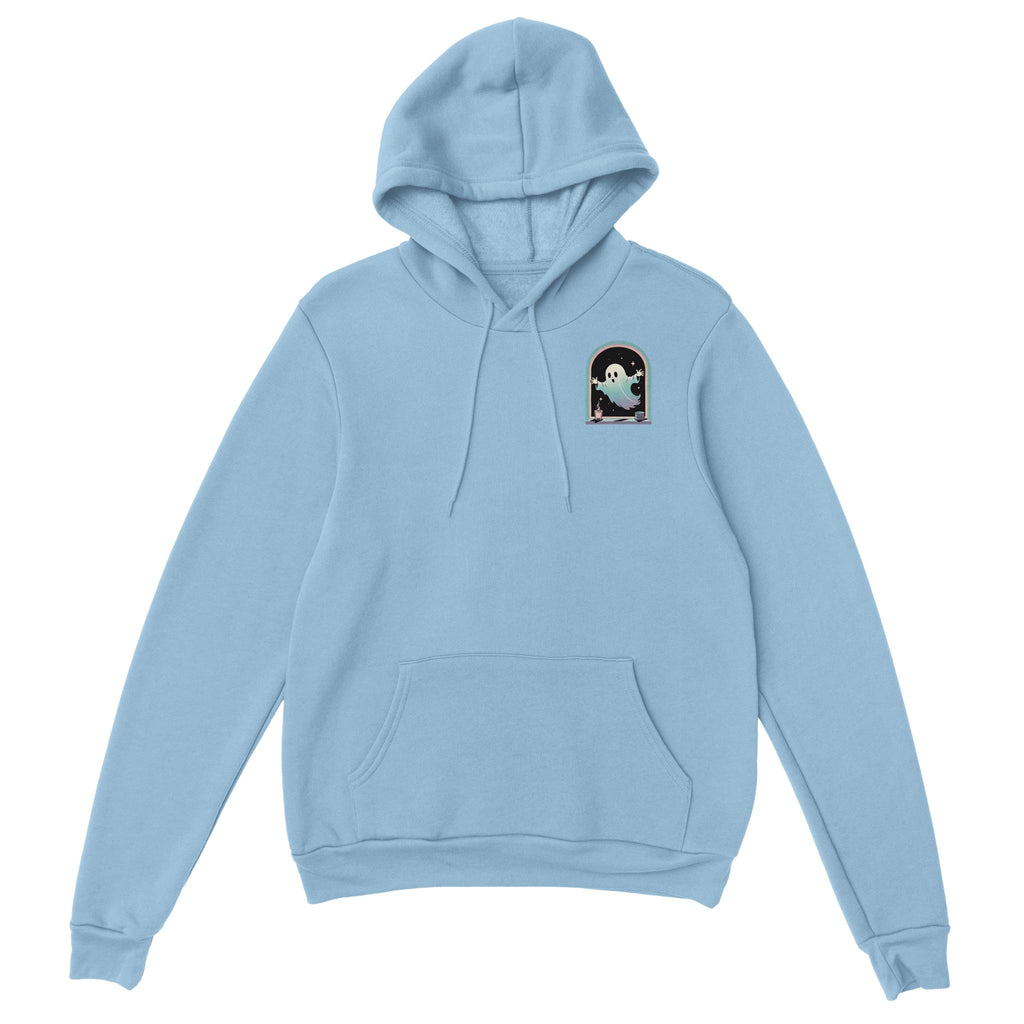 Ghost Window Haunt Retro Vice Edition Classic Unisex Pullover Hoodie | Gildan® 18500 - DazeRoom