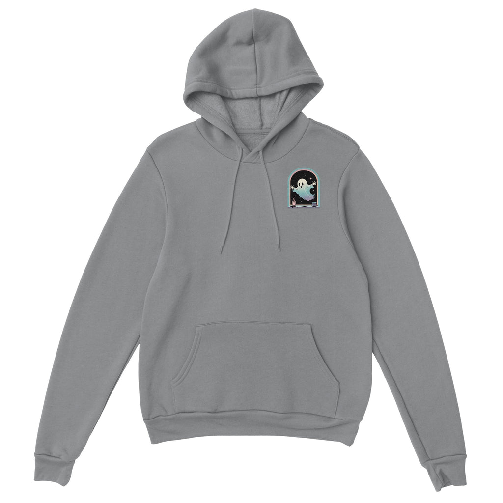 Ghost Window Haunt Retro Vice Edition Classic Unisex Pullover Hoodie | Gildan® 18500 - DazeRoom