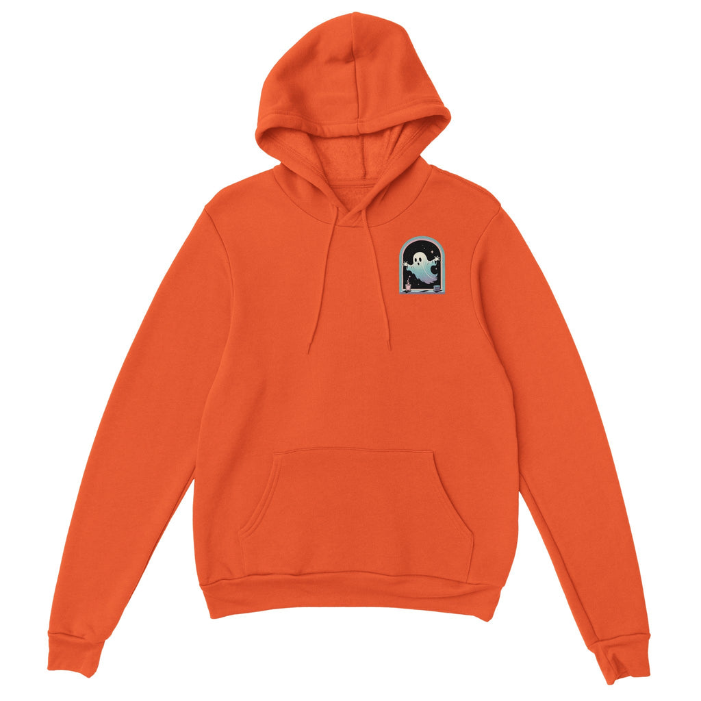 Ghost Window Haunt Retro Vice Edition Classic Unisex Pullover Hoodie | Gildan® 18500 - DazeRoom