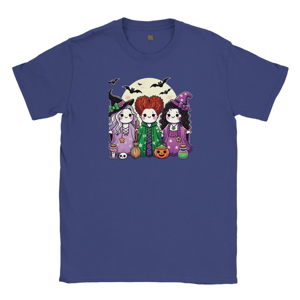 Ghosts Hocus Pocus Classic Kids Crewneck T-shirt - DazeRoom