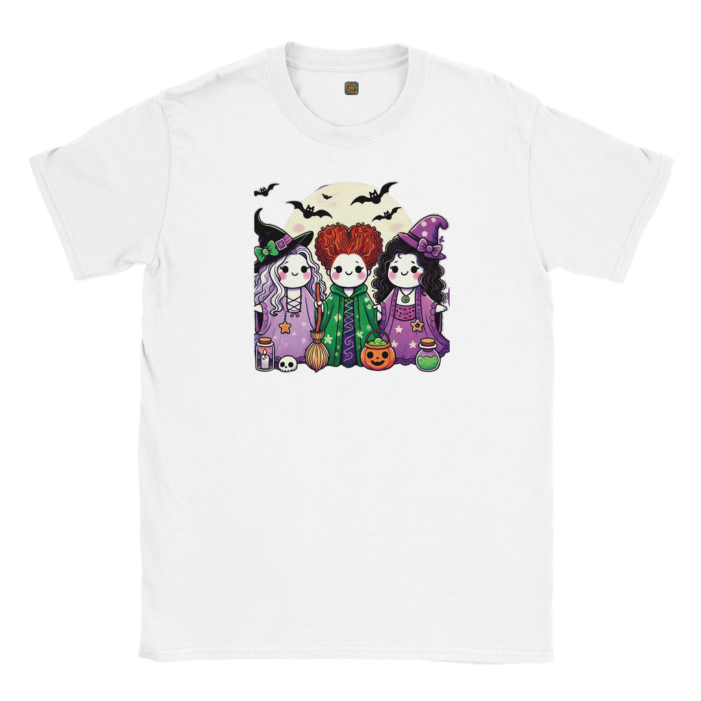 Ghosts Hocus Pocus Classic Kids Crewneck T-shirt - DazeRoom