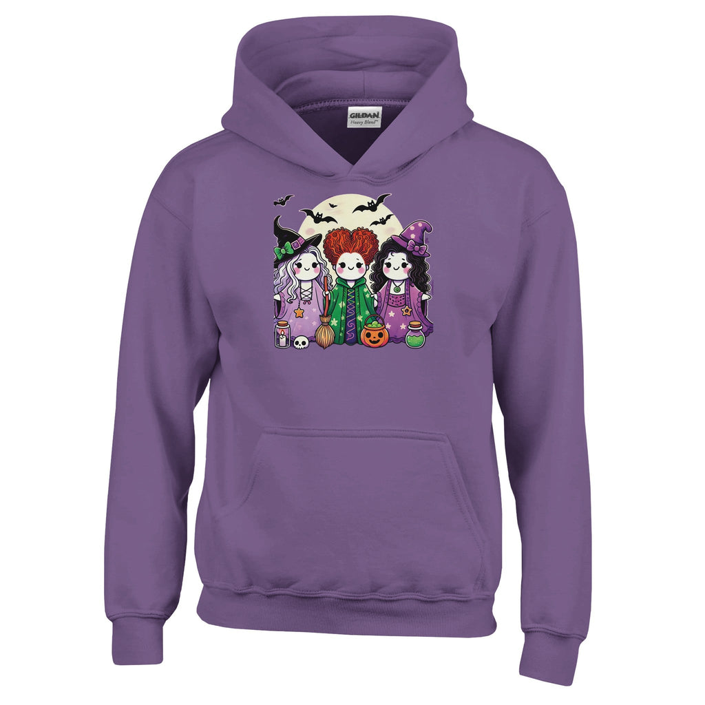 Ghosts Hocus Pocus Classic Kids Pullover Hoodie - DazeRoom