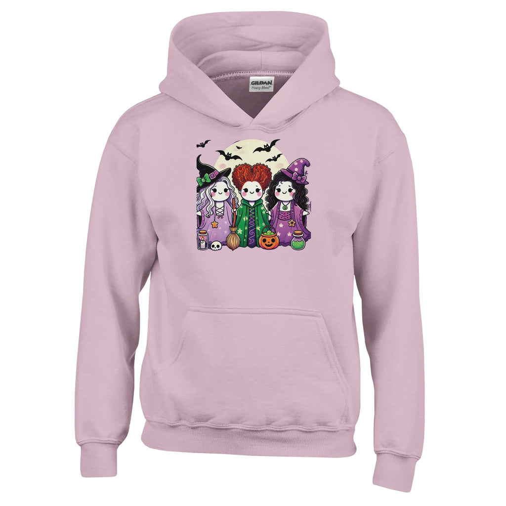 Ghosts Hocus Pocus Classic Kids Pullover Hoodie - DazeRoom