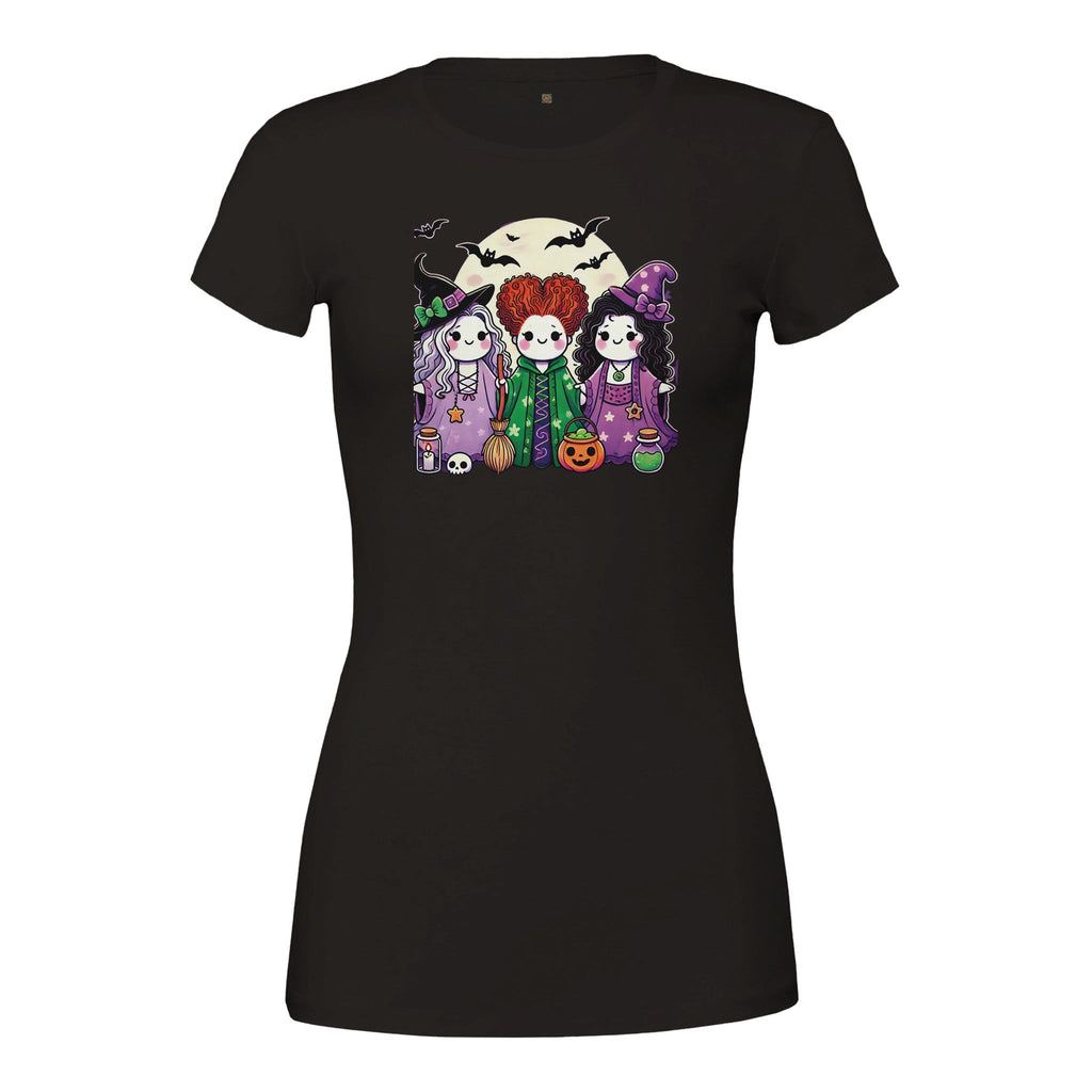 Ghosts Hocus Pocus Premium Women's Crewneck T-shirt - DazeRoom