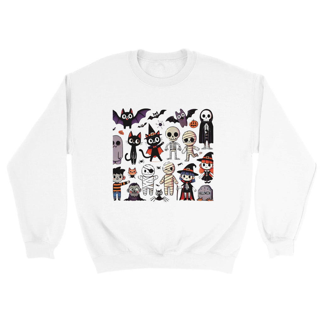 Halloween Characters Classic Unisex Crewneck Sweatshirt - DazeRoom