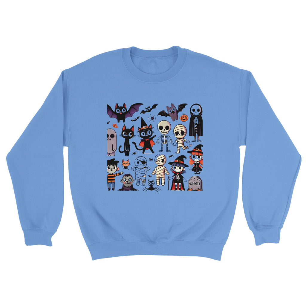 Halloween Characters Classic Unisex Crewneck Sweatshirt - DazeRoom