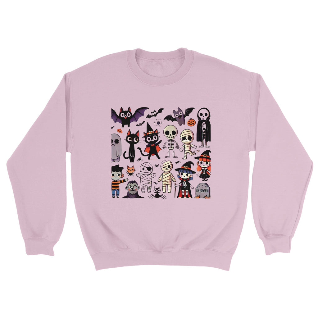 Halloween Characters Classic Unisex Crewneck Sweatshirt - DazeRoom