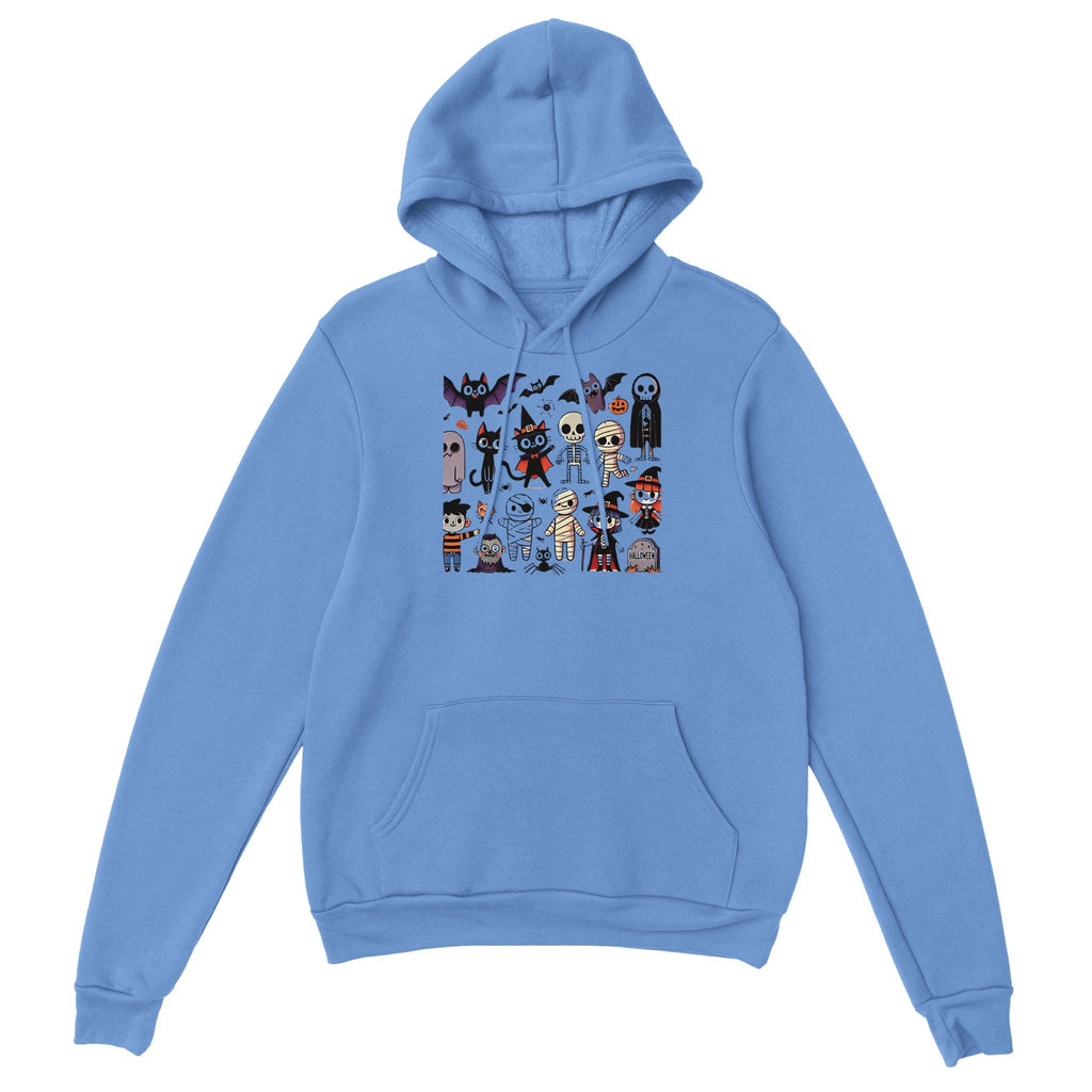 Halloween Characters Classic Unisex Pullover Hoodie - DazeRoom