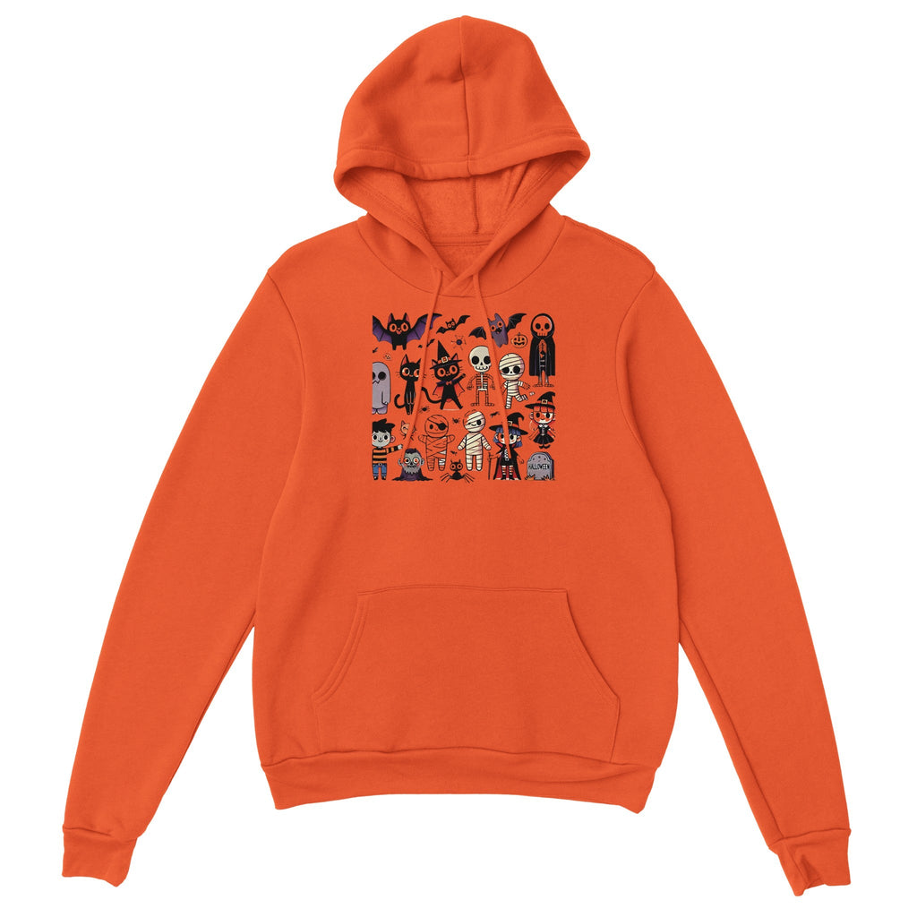 Halloween Characters Classic Unisex Pullover Hoodie - DazeRoom