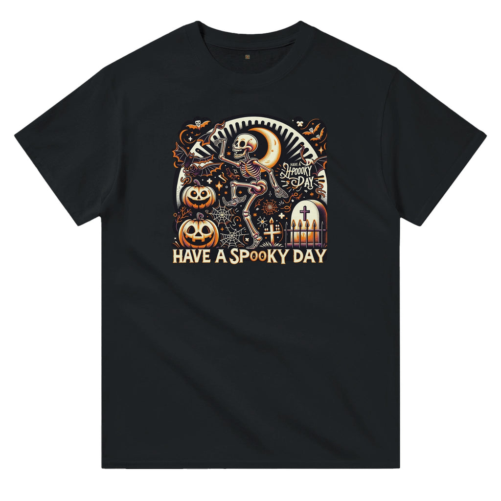 Have A Spooky Day Heavyweight Unisex Crewneck T-shirt - DazeRoom