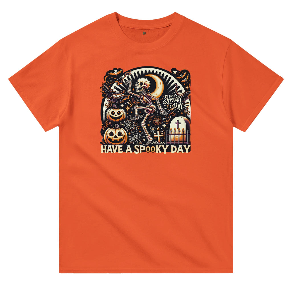 Have A Spooky Day Heavyweight Unisex Crewneck T-shirt - DazeRoom