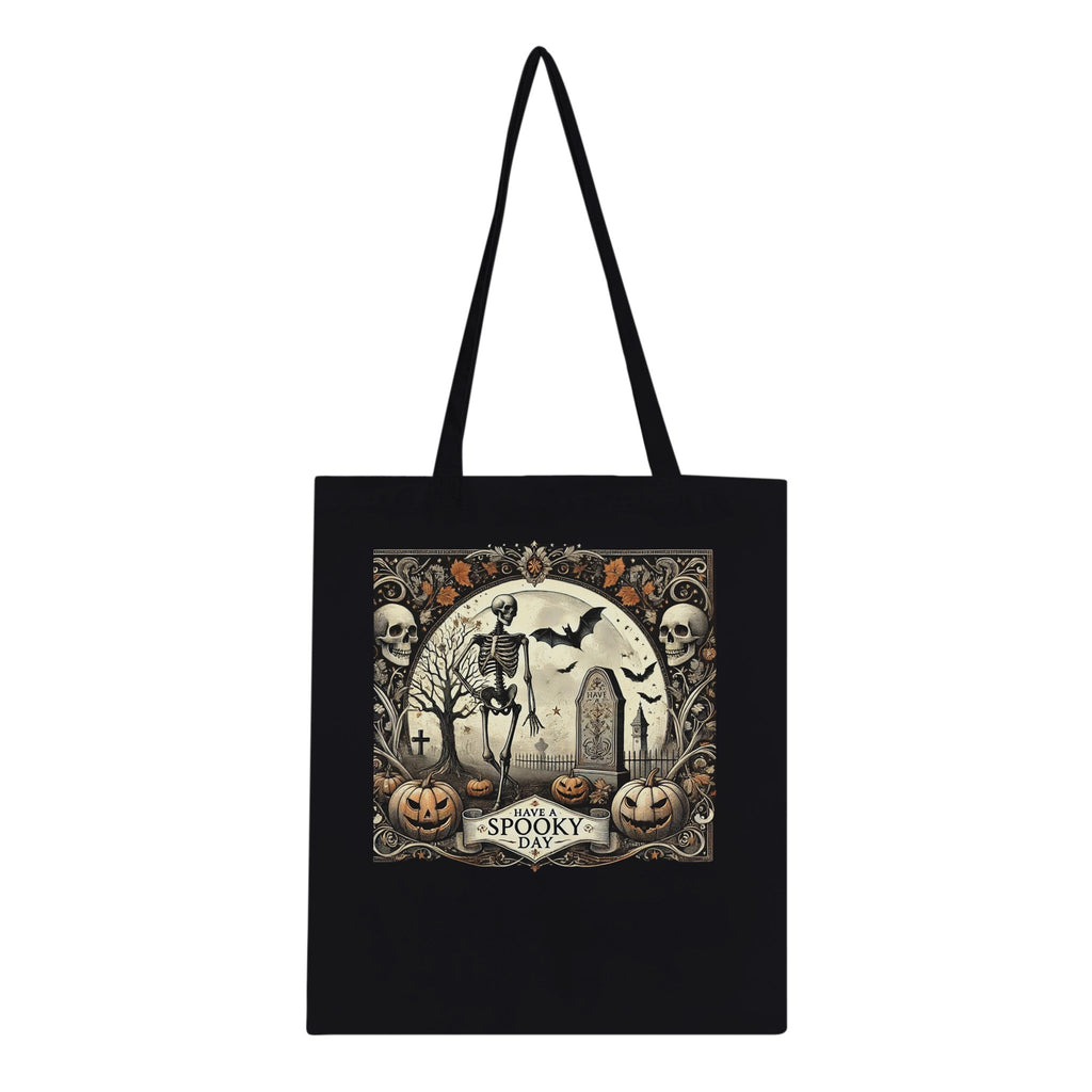 Have A Spooky Day Vintage Classic Tote Bag - DazeRoom