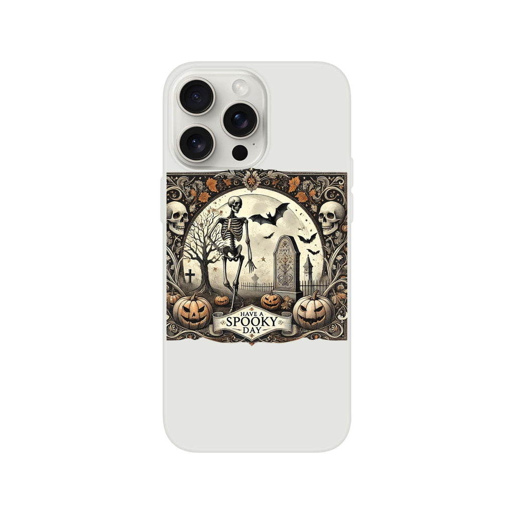 Have A Spooky Day Vintage Flexi case - DazeRoom