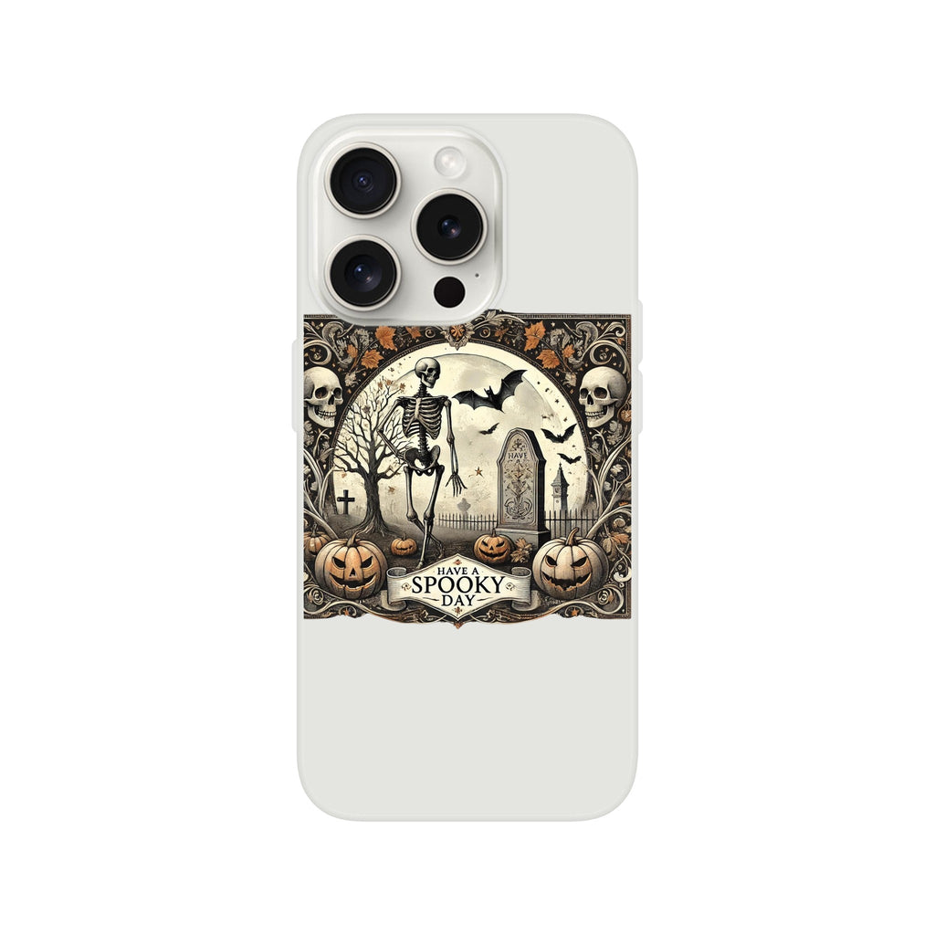 Have A Spooky Day Vintage Flexi case - DazeRoom