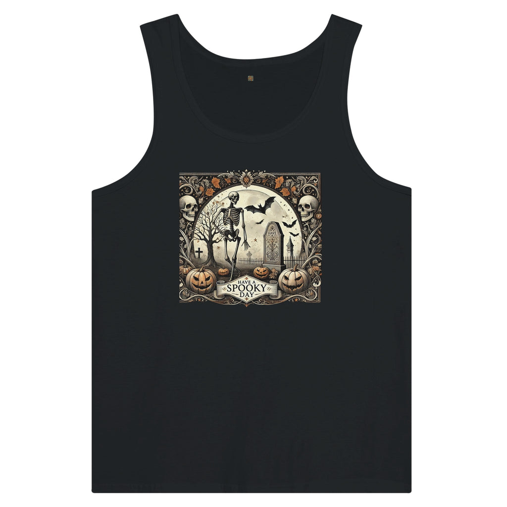 Have A Spooky Day Vintage Premium Unisex Tank Top - DazeRoom