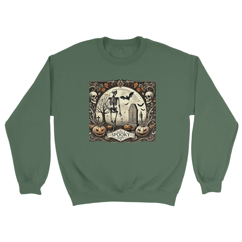 Have A Spooky Day Vintage Unisex Crewneck Sweatshirt - DazeRoom