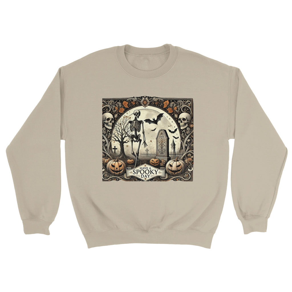 Have A Spooky Day Vintage Unisex Crewneck Sweatshirt - DazeRoom