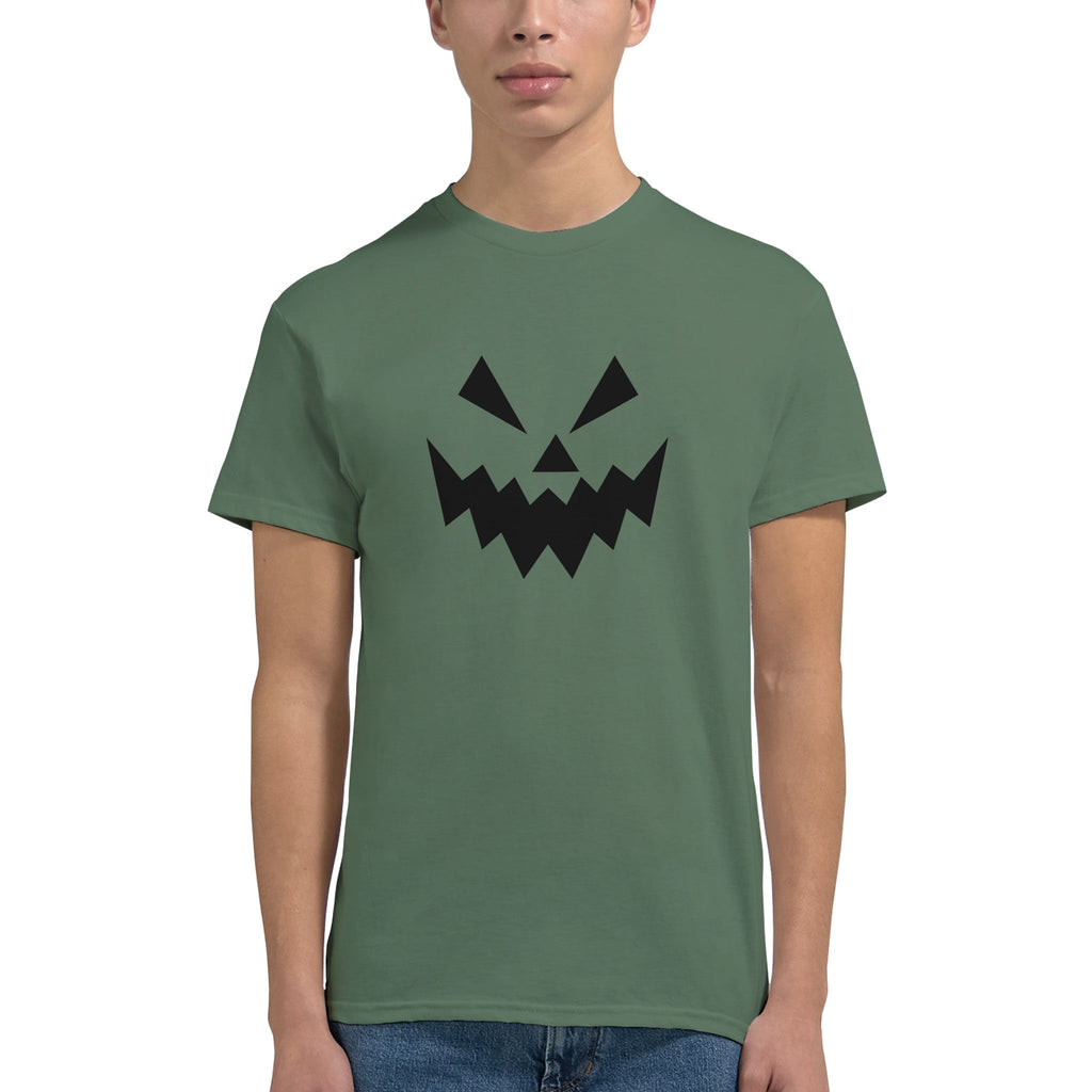 Jack - O - Lantern 1 Men Crewneck T-shirt | Gildan® 5000 - DazeRoom