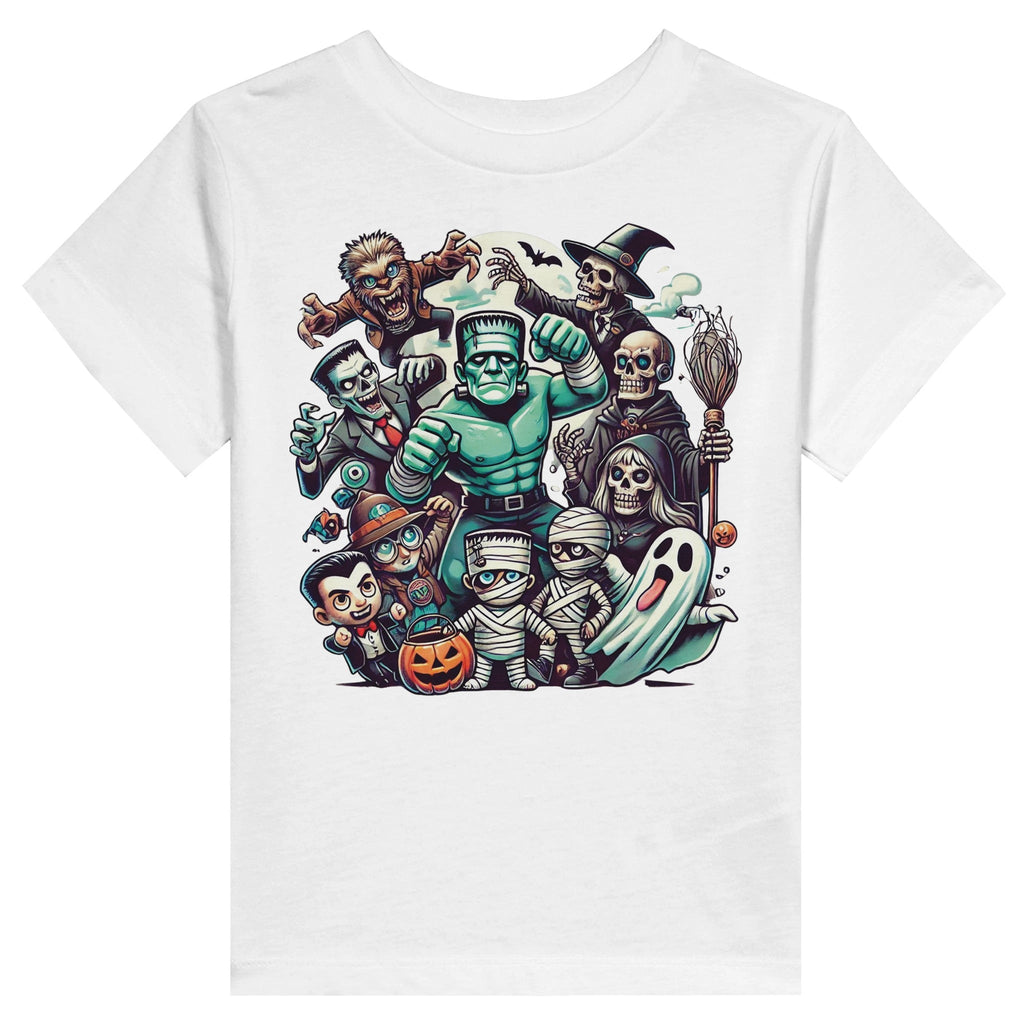 Monsters Assemble Toddler Staple T-Shirt | Bella + Canvas 3001T - DazeRoom