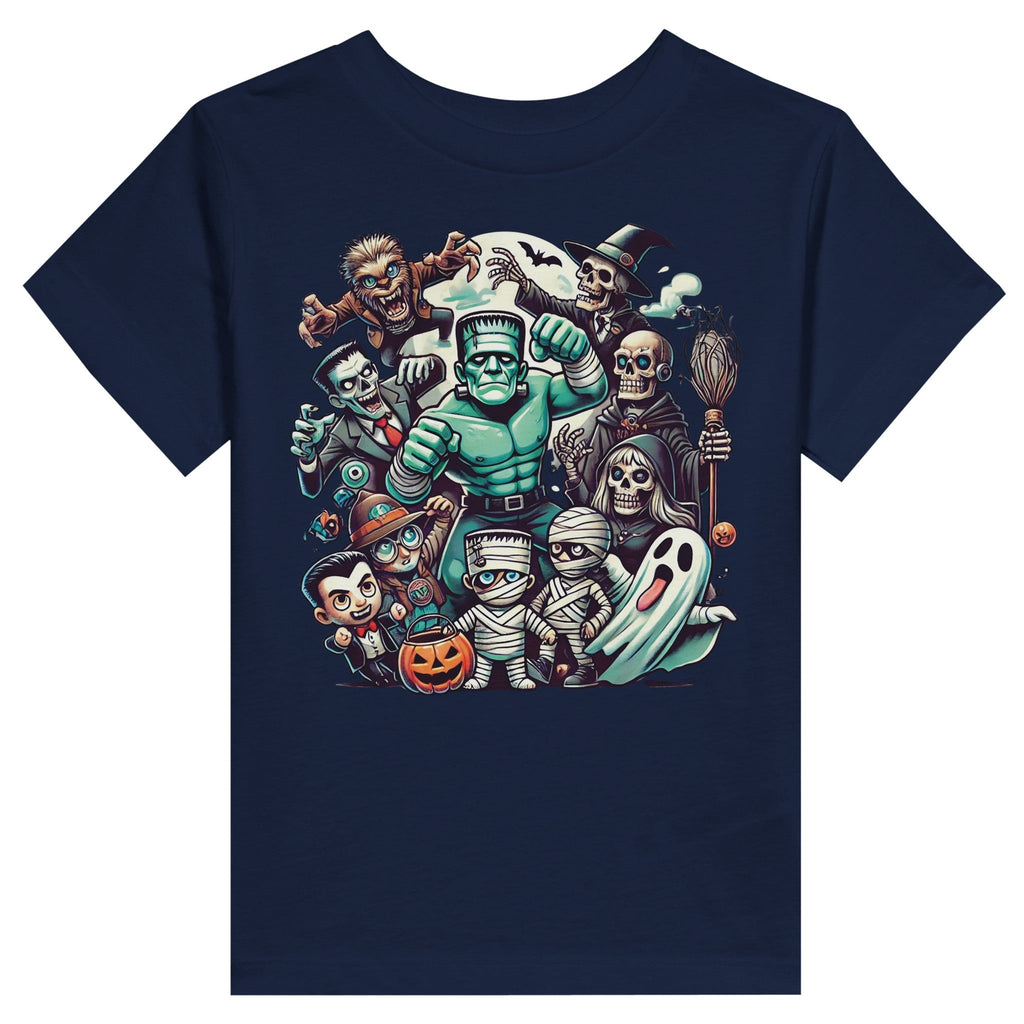 Monsters Assemble Toddler Staple T-Shirt | Bella + Canvas 3001T - DazeRoom