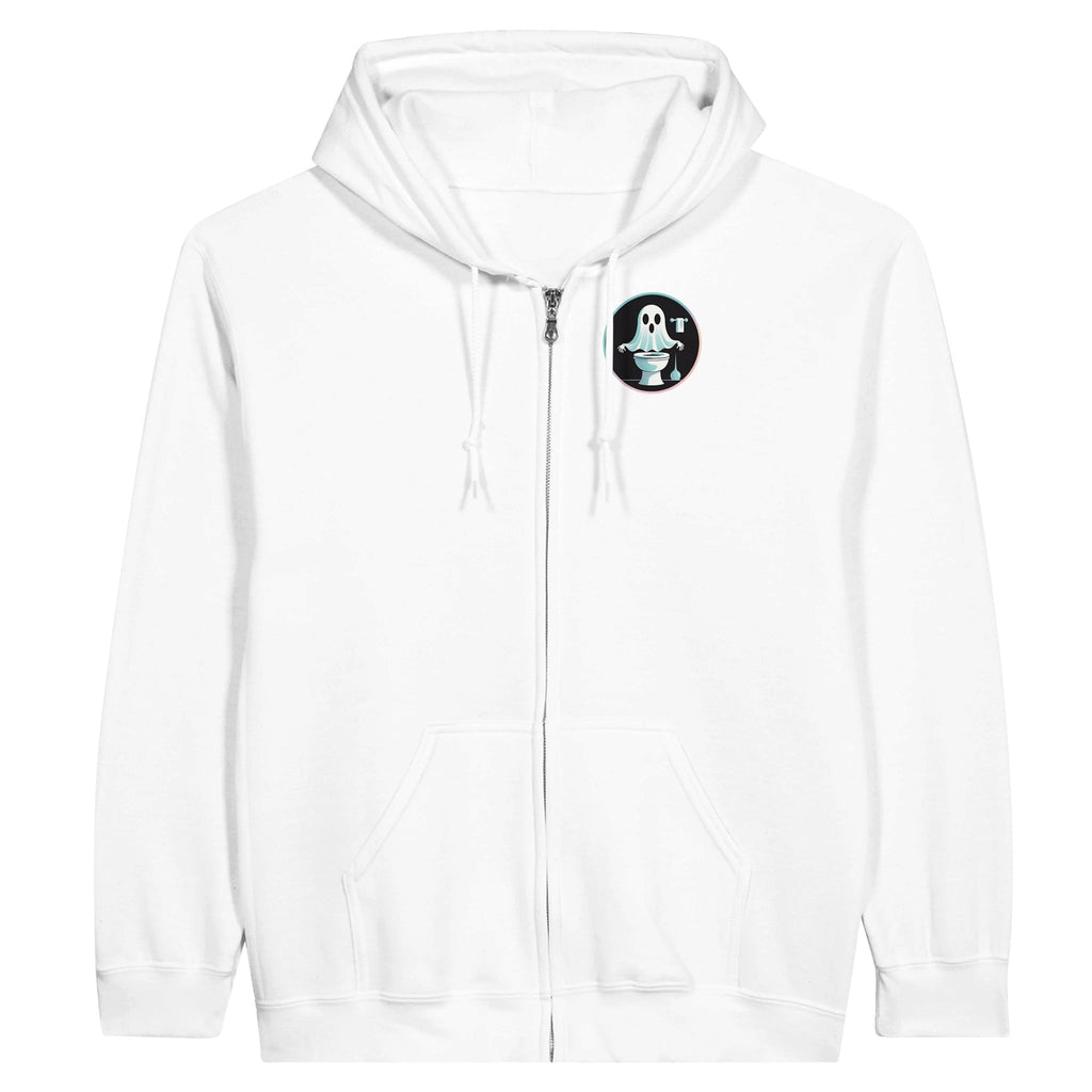 Scared Ishless 2 Retro Vice Edition Classic Unisex Zip Hoodie - DazeRoom