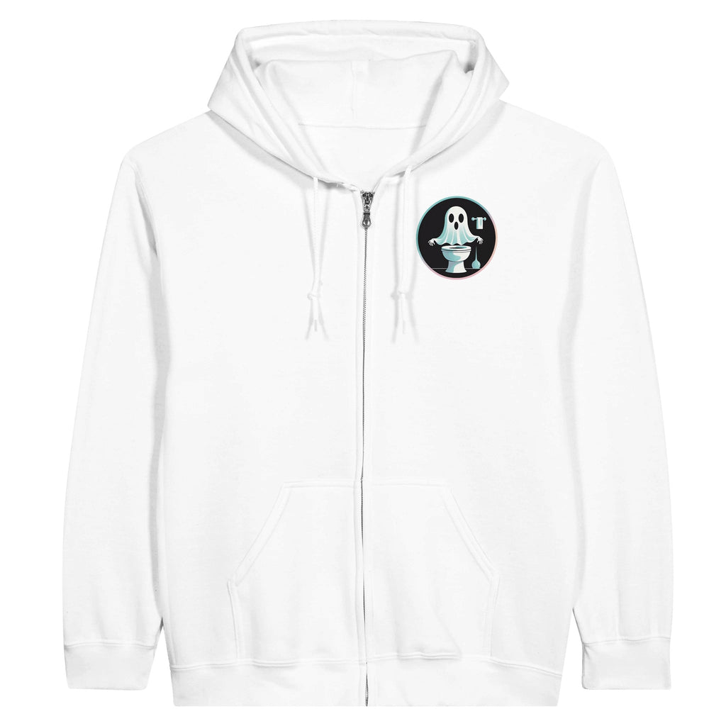 Scared Ishless 2 Retro Vice Edition Classic Unisex Zip Hoodie - DazeRoom