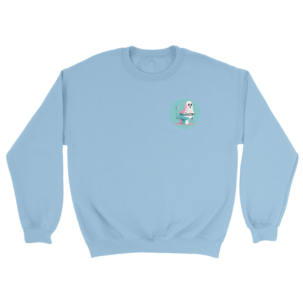 Scared Ishless 3 Blue Retro Vice Edition Classic Unisex Crewneck Sweatshirt | Gildan® 18000 - DazeRoom