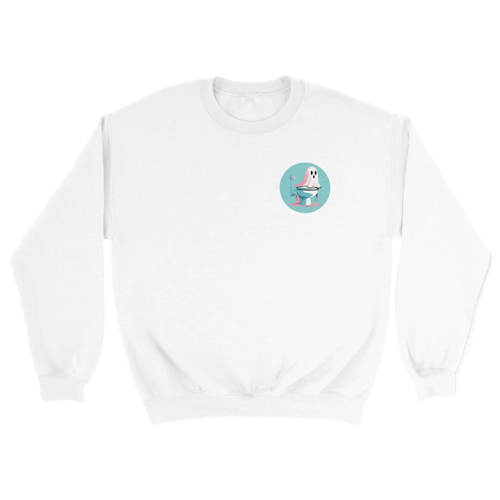 Scared Ishless 3 Blue Retro Vice Edition Classic Unisex Crewneck Sweatshirt | Gildan® 18000 - DazeRoom