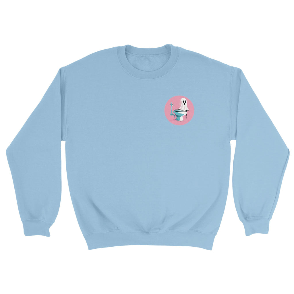 Scared Ishless 3 Pink Retro Vice Edition Classic Unisex Crewneck Sweatshirt | Gildan® 18000 - DazeRoom