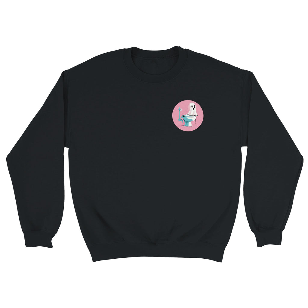 Scared Ishless 3 Pink Retro Vice Edition Classic Unisex Crewneck Sweatshirt | Gildan® 18000 - DazeRoom