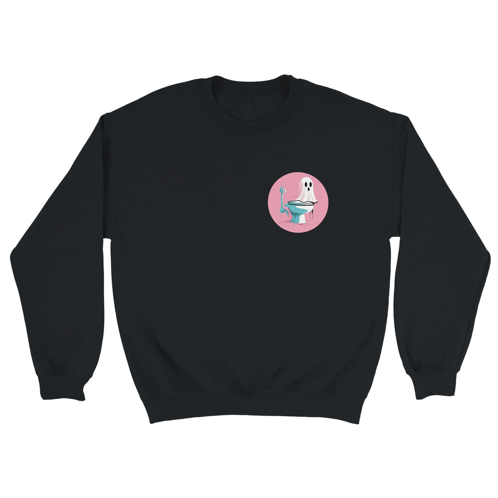 Scared Ishless 3 Pink Retro Vice Edition Classic Unisex Crewneck Sweatshirt | Gildan® 18000 - DazeRoom