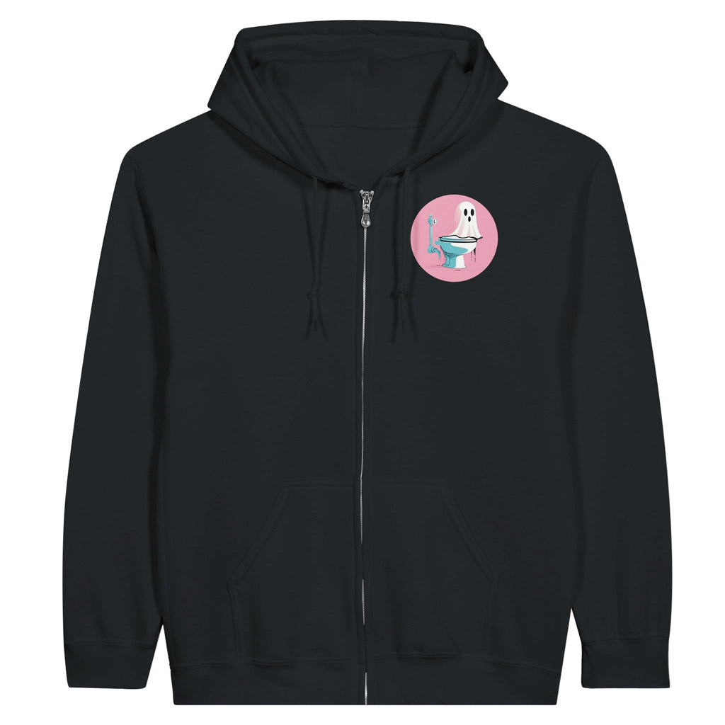 Scared Ishless 3 Pink Retro Vice Edition Classic Unisex Zip Hoodie - DazeRoom