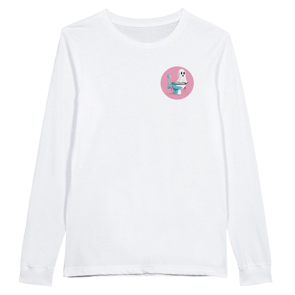 Scared Ishless 3 Pink Retro Vice Edition Premium Unisex Long sleeve T-shirt - DazeRoom