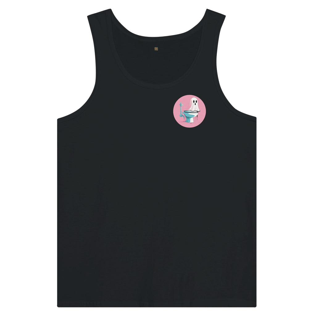 Scared Ishless 3 Pink Retro Vice Edition Premium Unisex Tank Top - DazeRoom