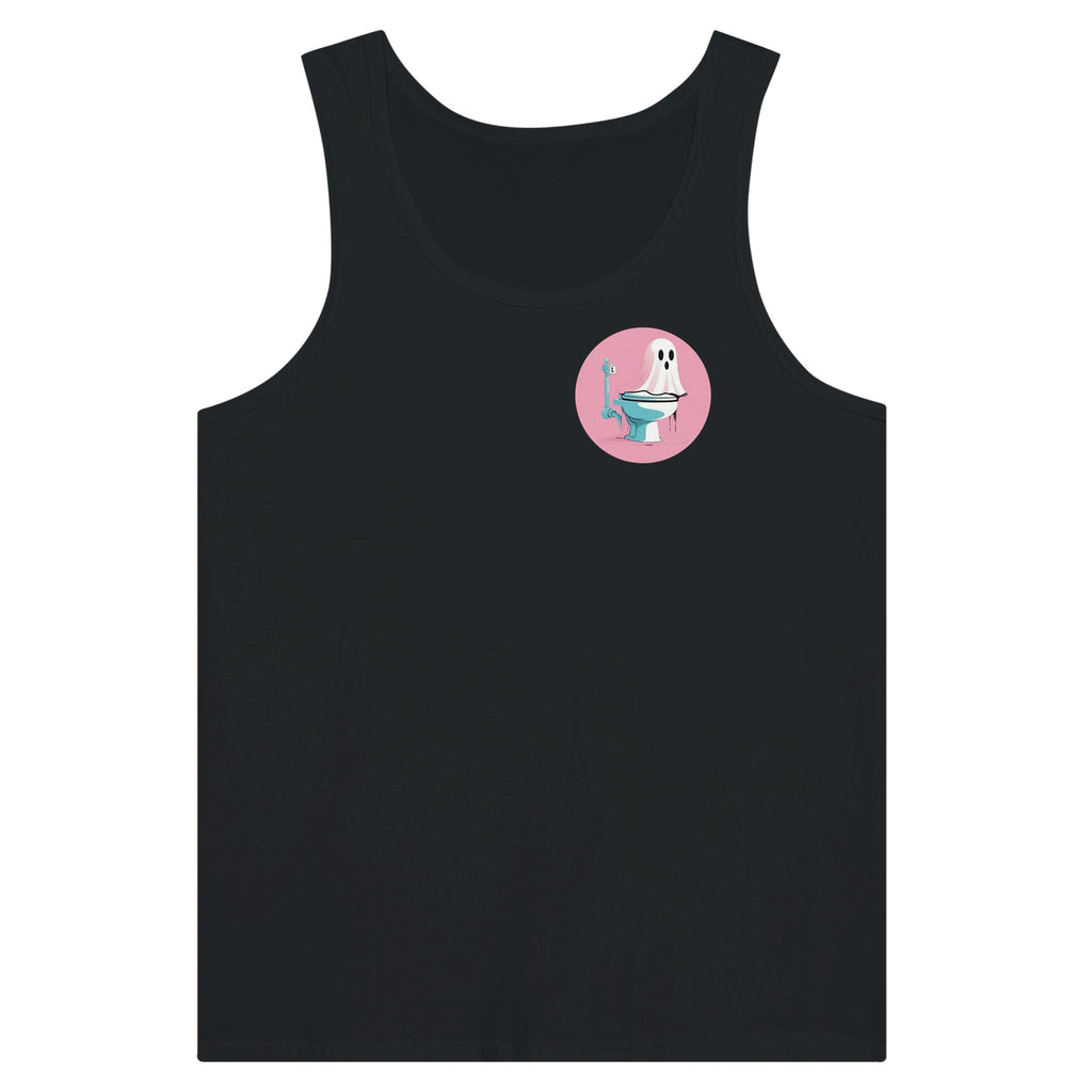 Scared Ishless 3 Pink Retro Vice Edition Premium Unisex Tank Top - DazeRoom