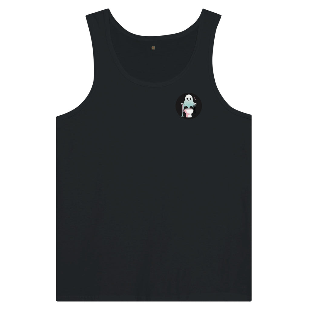 Scared Ishless Retro Vice Edition Premium Unisex Tank Top - DazeRoom